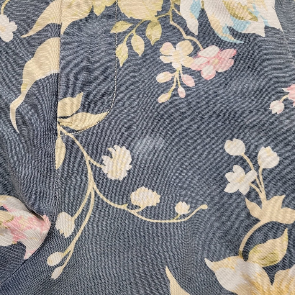 Polo Ralph Lauren Shorts Mens 33 Blue Floral Classic Fit Linen Blend Tropical - Picture 5 of 11